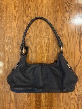 Y2K Vintage Hobo Black Shoulder Bag